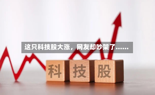 这只科技股大涨，网友却吵架了......